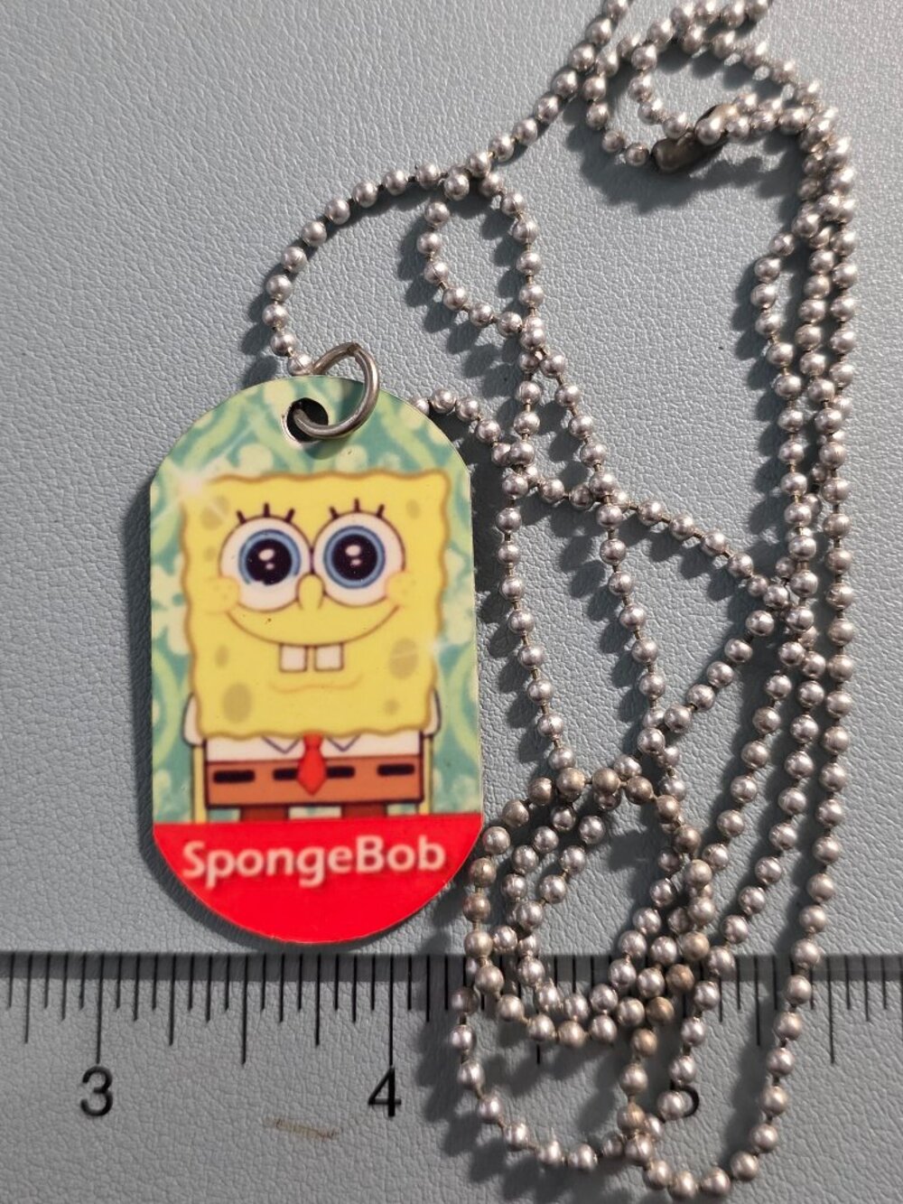 SpongeBob Dog Tag Necklace